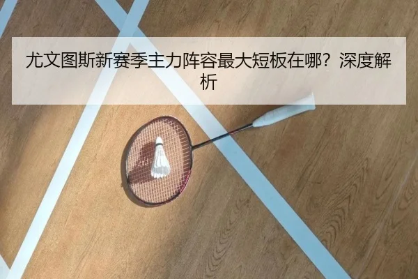 尤文图斯新赛季主力阵容最大短板在哪？深度解析